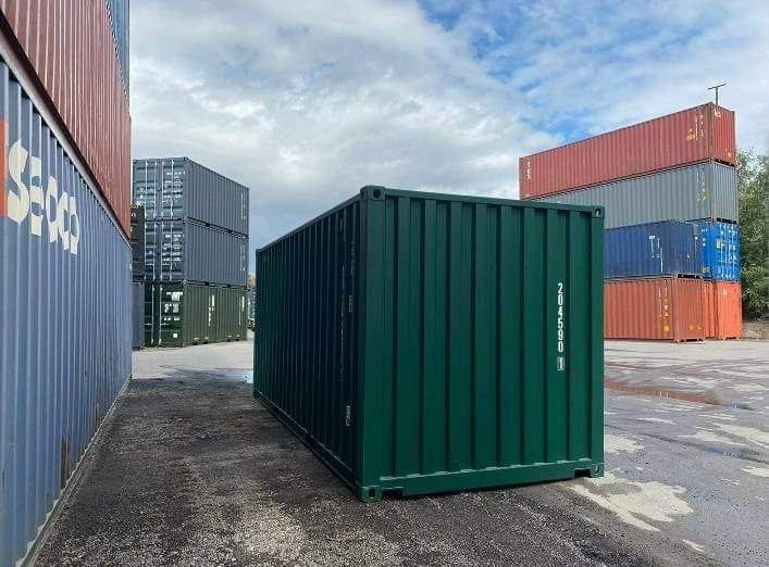 Contenedor de envío de 20 pies Resistente Al Viento Y Al Agua