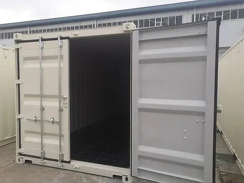 Contenedor marítimo 20 pies dry van blanco – nuevo